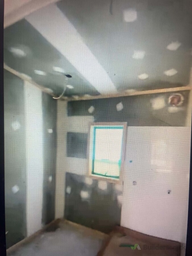 Plastering all rooms for preparation