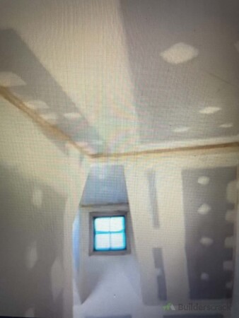 Gibbing and plastering when new sheets required