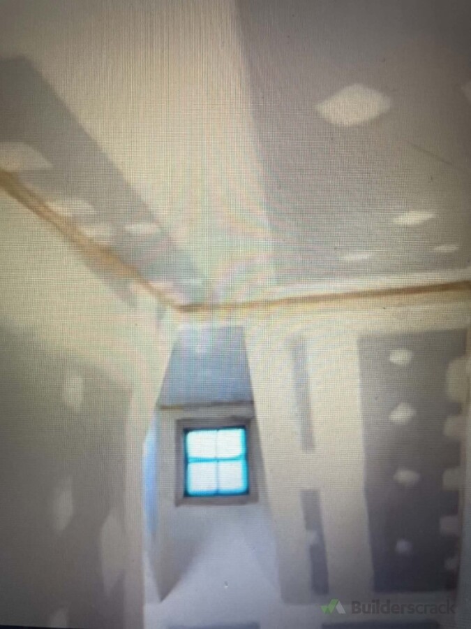 Gibbing and plastering when new sheets required
