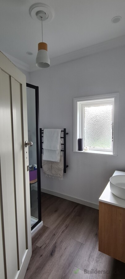 Bathroom renovation before