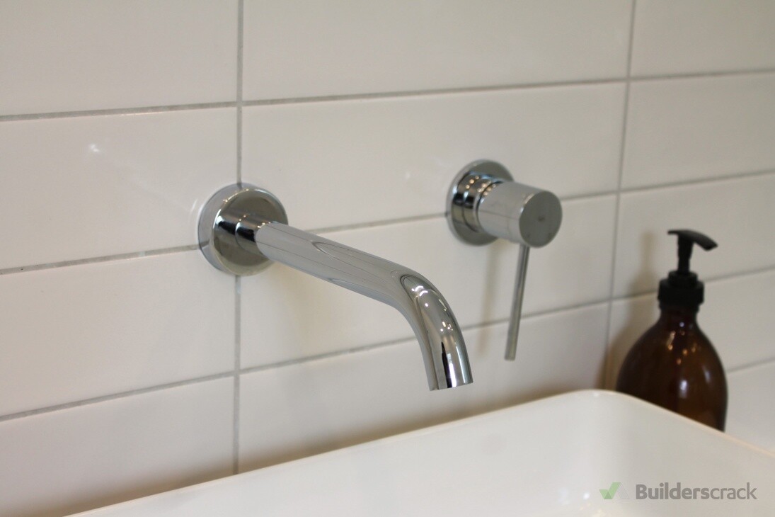 Completed bathroom photos - close up of basin tapware