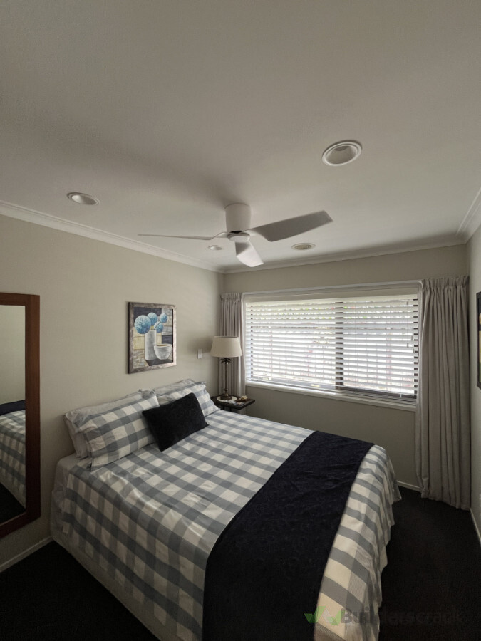 Recent ceiling fan installation