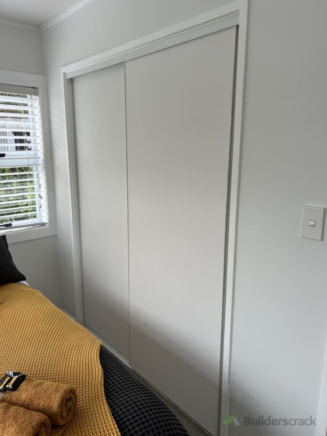 New wardrobe doors installed