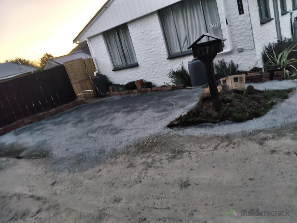 new low budget metal parking space
