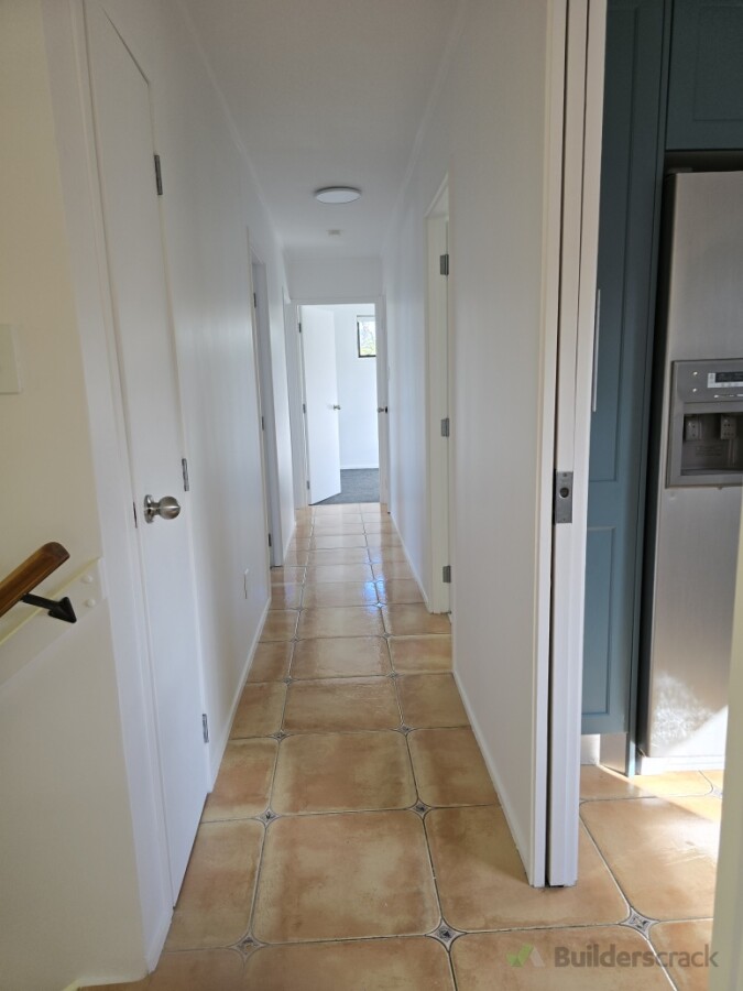 Ground Floor corridor is shining