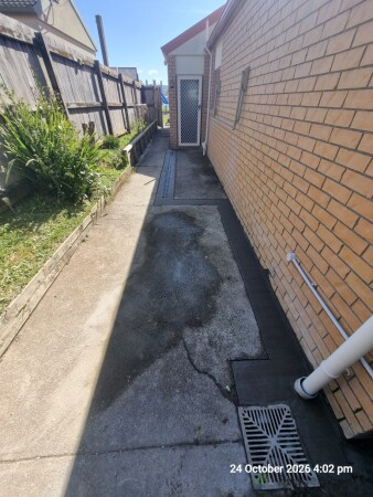 Finished concrete