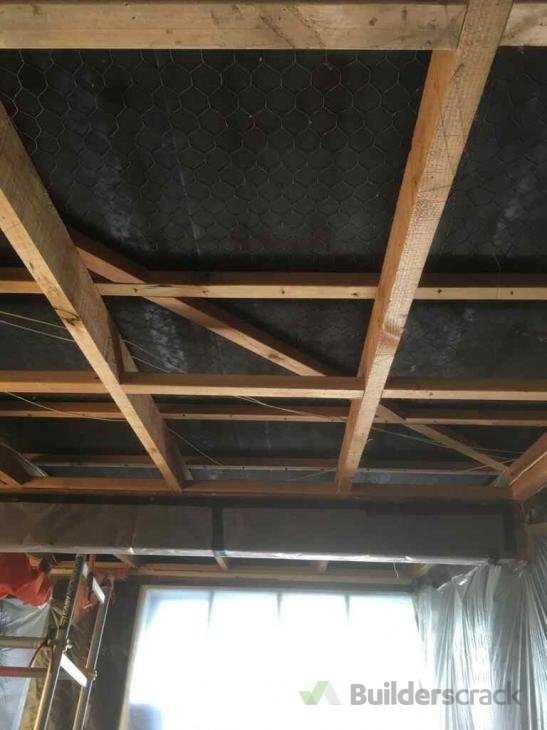 1970s Flat Roof Insulation And Ceiling Installation