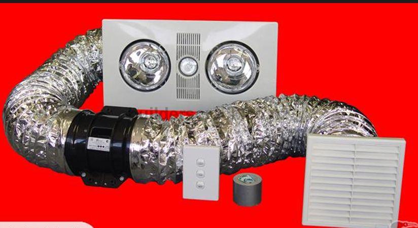 New Bathroom extractor fan and heater (#58738) | Builderscrack