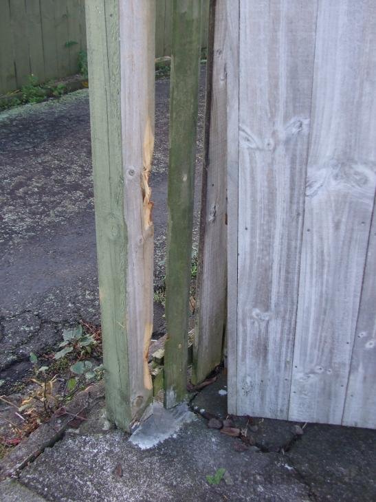 Replace gate. ( 271116) Builderscrack