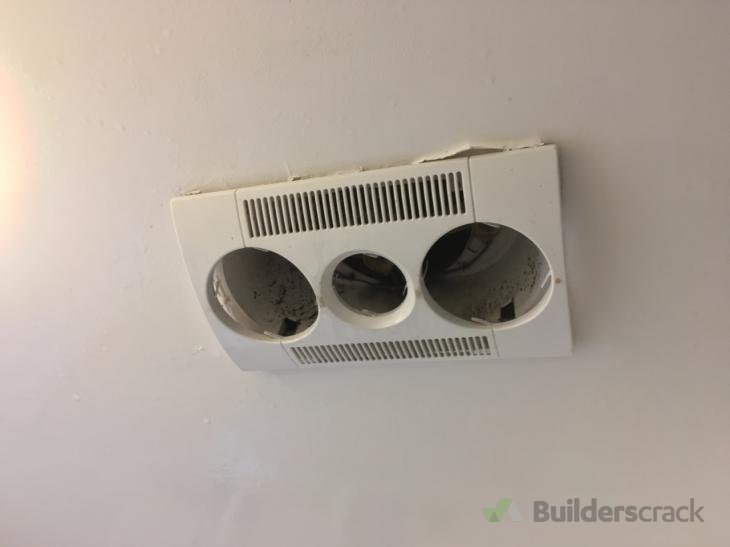 Replace bathroom extractor fan ( 289262) Builderscrack