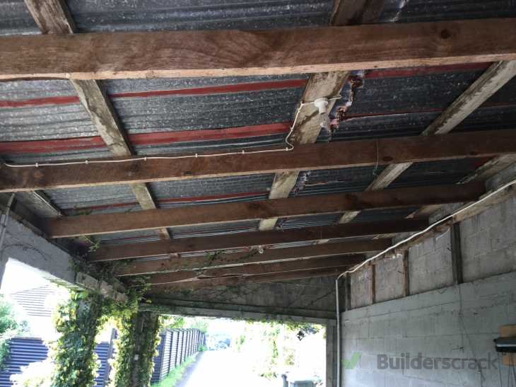 Carport repairs ( 302307) Builderscrack