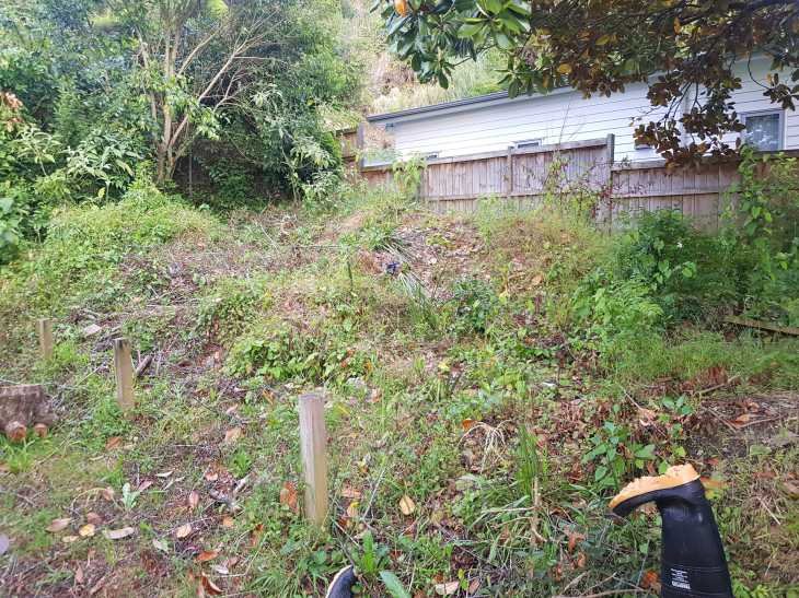 Back yard flattening (# 314625) | Builderscrack
