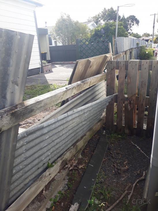 Timber fence with concrete nib required 2 ( 346708) Builderscrack