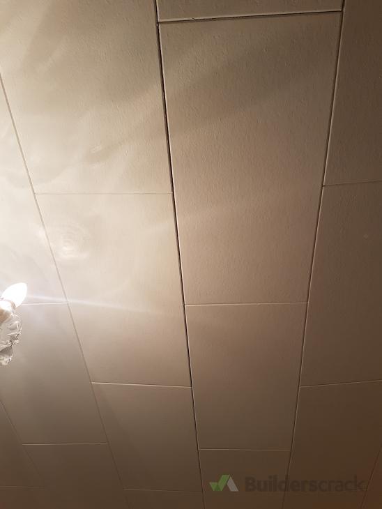 Replace ceiling tiles with Gibboard ( 350805) Builderscrack