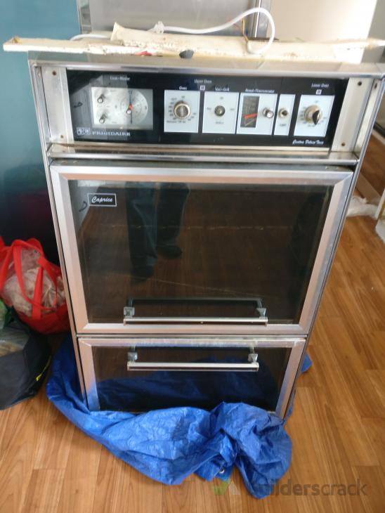 Drop off old oven at metal scrap centre ( 351137) Builderscrack