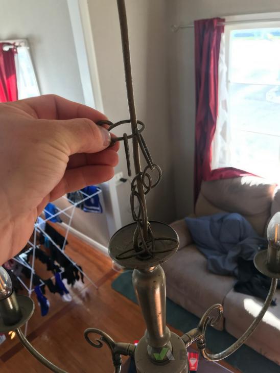 Chandelier chain repair ( 352470) Builderscrack