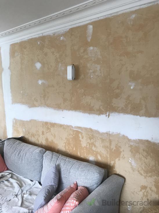 Wall skimming ( 355308) Builderscrack