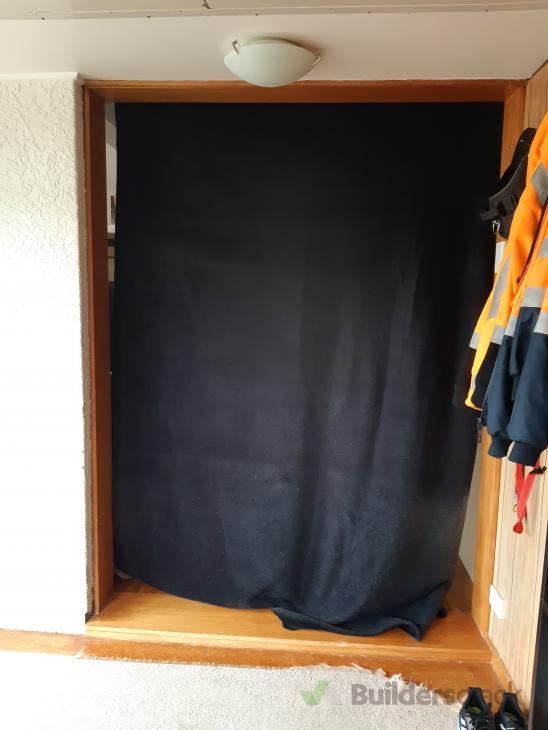 Install internal ranch slider door ( 357012) Builderscrack