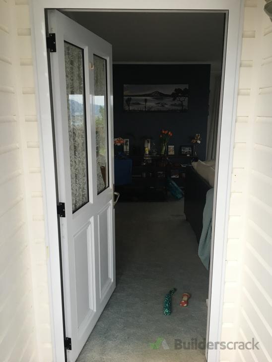 New front door and replacing old door ( 358543) Builderscrack
