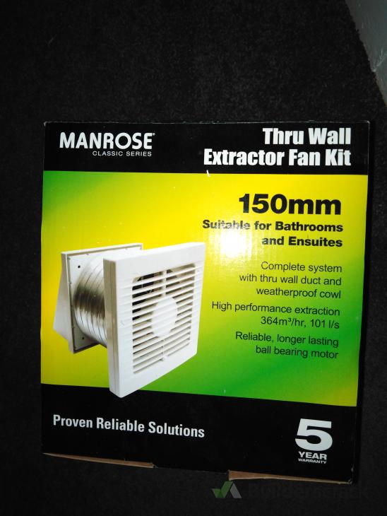 Extractor fan ( 371258) Builderscrack