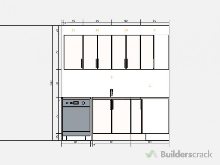 Bunnings Kitset Kitchen Install ( 342771) Builderscrack