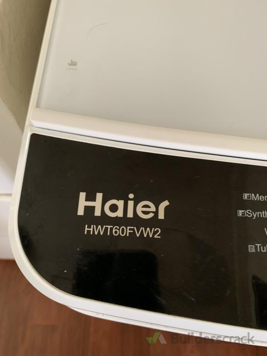 e1 haier washing machine