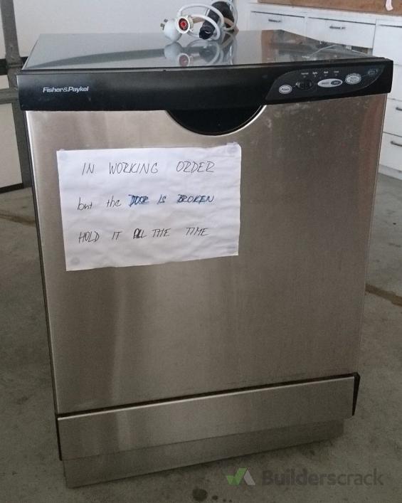 Install dishwasher (with cutting of the cupboard) ( 412412