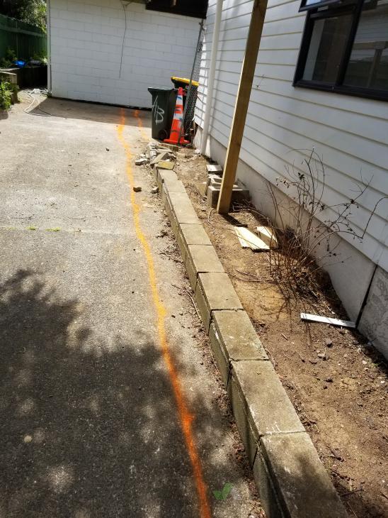 Concrete cutting and trench for cables ( 413990) Builderscrack