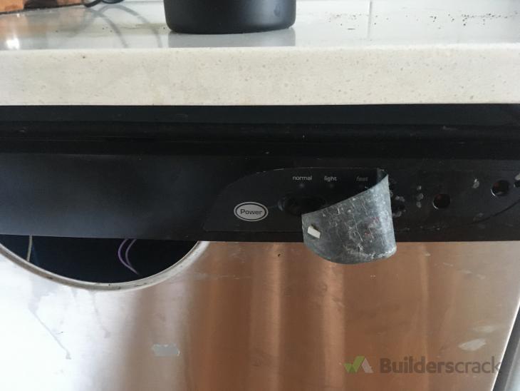 Button Repair on Washing Machine and Dishwasher ( 418738) Builderscrack