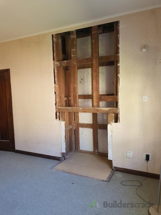 Move double doors into a loadbearing wall ( 420827) Builderscrack