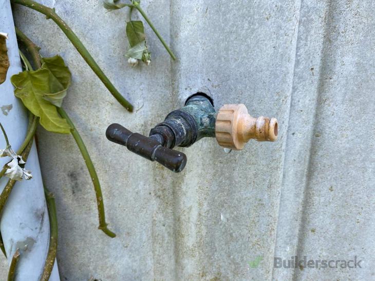 Replace outdoor tap. ( 433684) Builderscrack