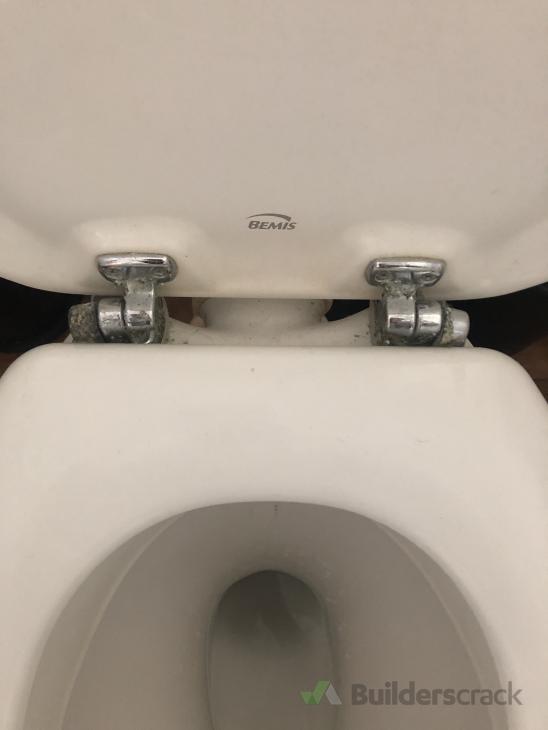 New Toilet seat ( 433748) Builderscrack