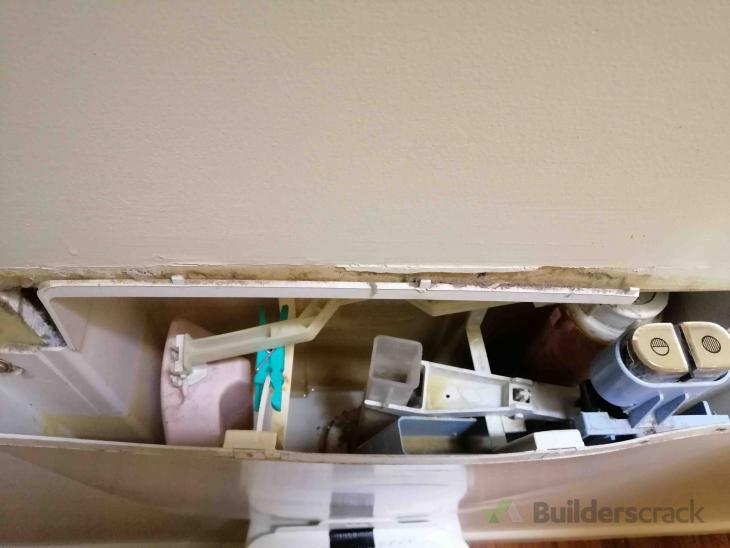 Toilet cistern leaking into pan 2 ( 441587) Builderscrack