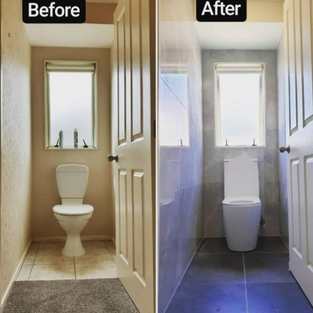 Toilet renovation