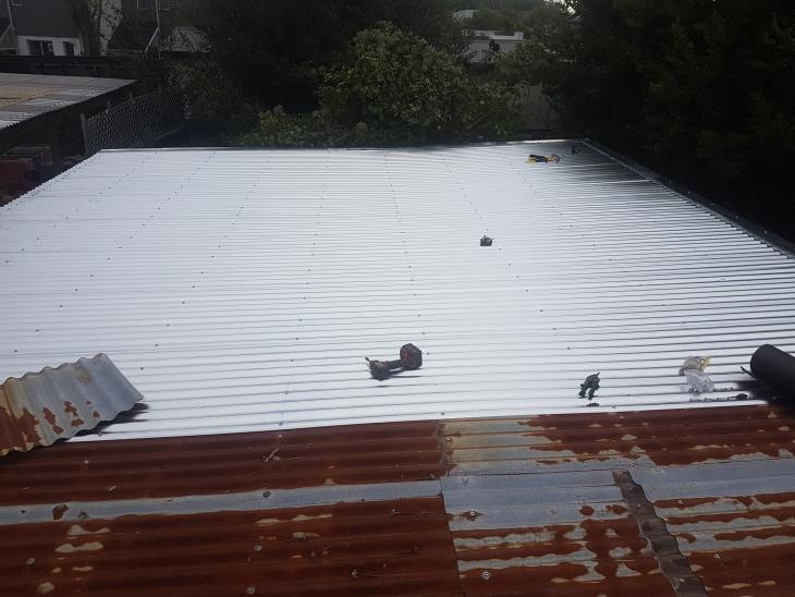 Double garage reroof. Linwood