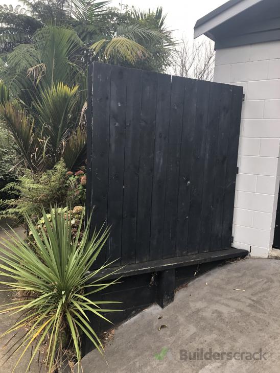 Existing fence hinge to make gate ( 466928) Builderscrack