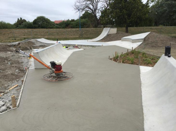 Kaiapoi Skate Park Concrete