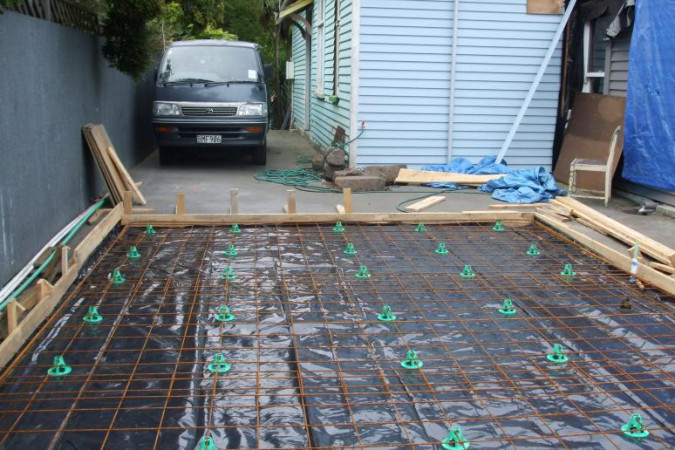 New Garage Foundation