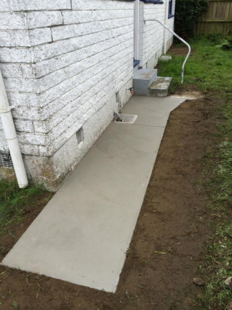 New Concrete Path