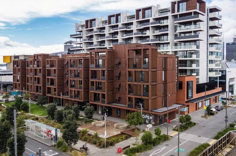 Wynyard Quarter development projects working alongside LT Mcguinness.  Cedar cladding contract.