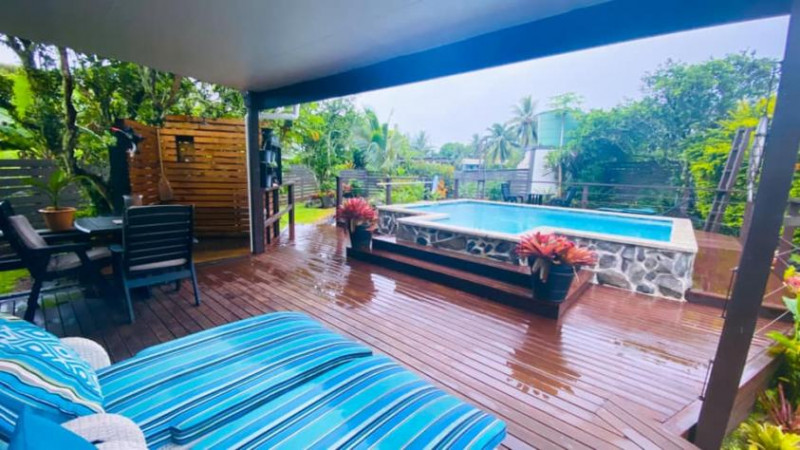 Rarotonga airbnb design and build.