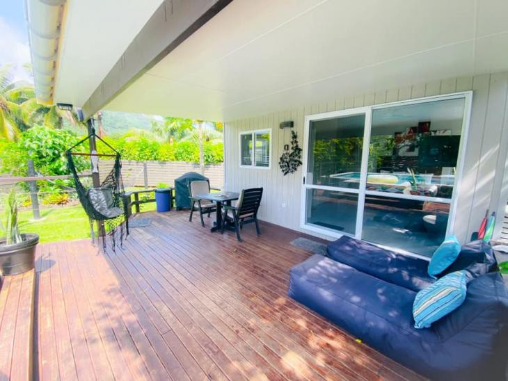 Rarotonga airbnb design and build.