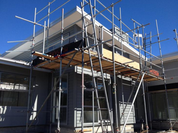 Painting of a new exterior