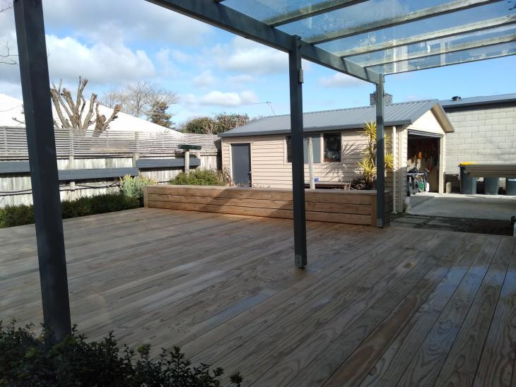 45sqm 140mm pine deck