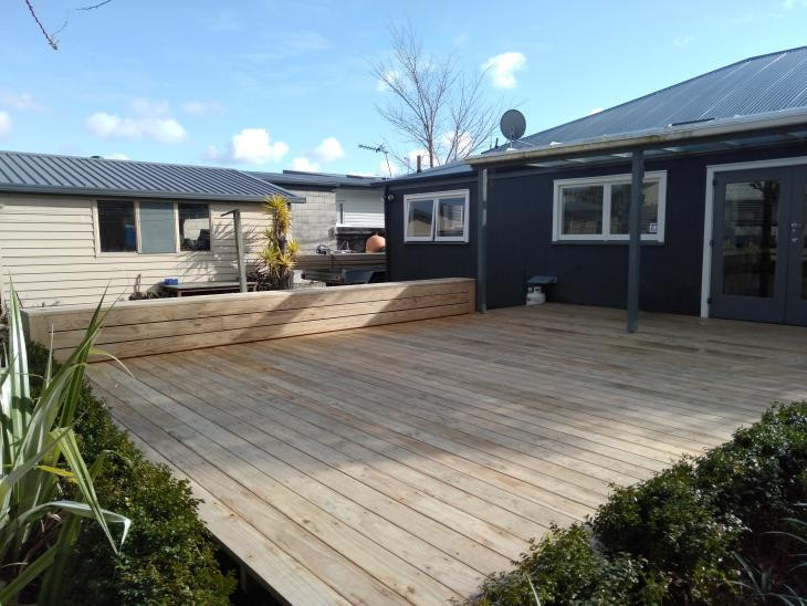 45sqm 140mm pine deck