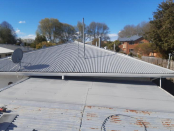 Clean. Repair. Recoat. Iron roof. St.albans