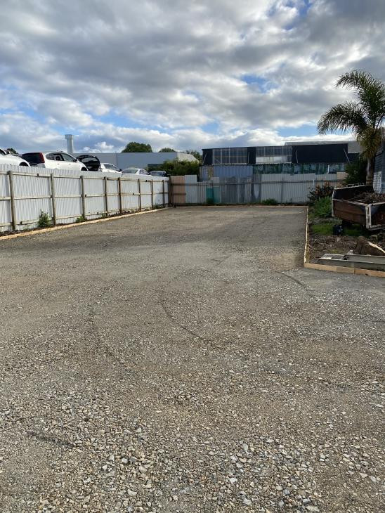 800sqm asphalt driveway prep completed