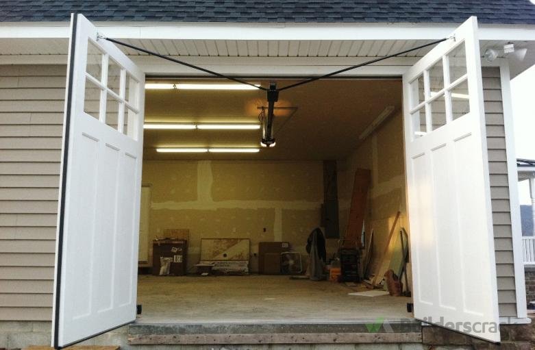 Build Custom Cedar Garage Doors 103140 Builderscrack