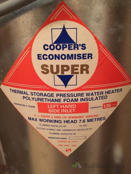 Hot water (# 104264) | Builderscrack
