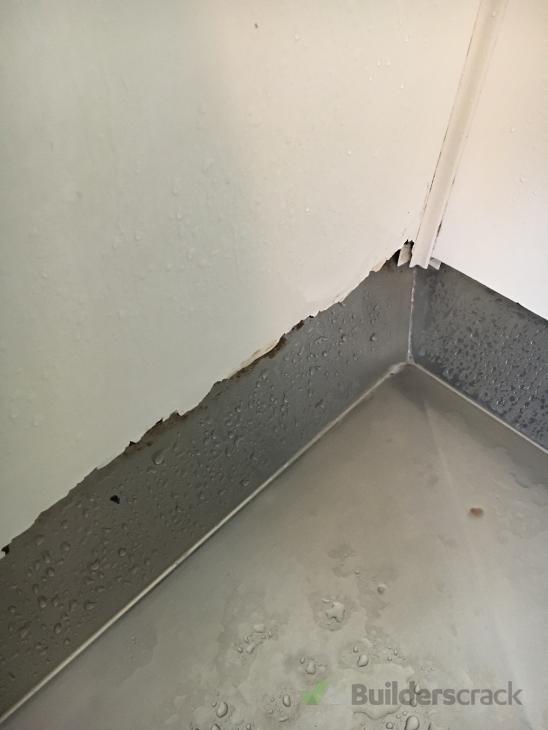 Replacing shower wetwall lining ( 555908) Builderscrack